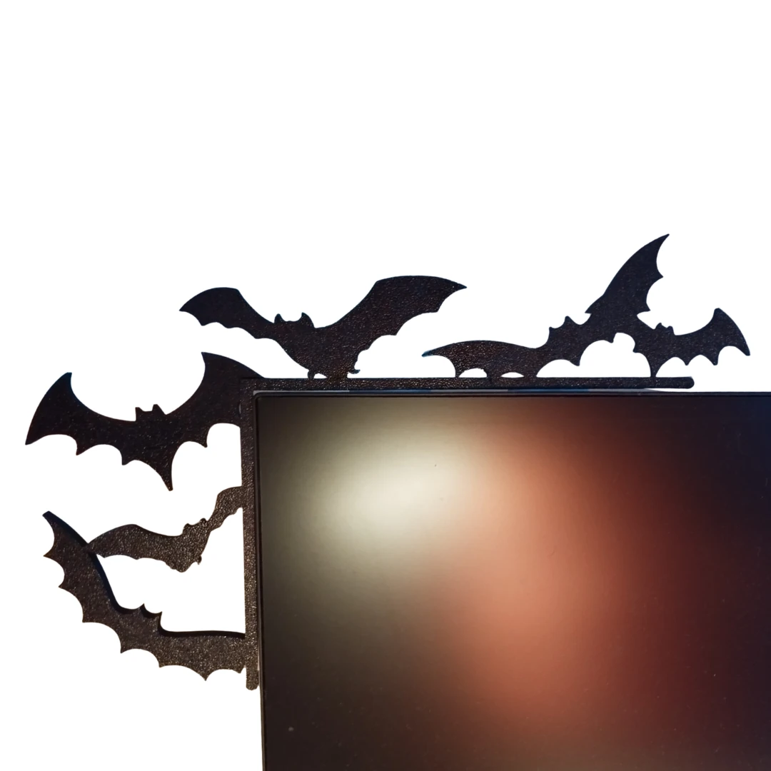 Yarasa Kapı Köşesi Süsü - Cadılar Bayramı Dekoru